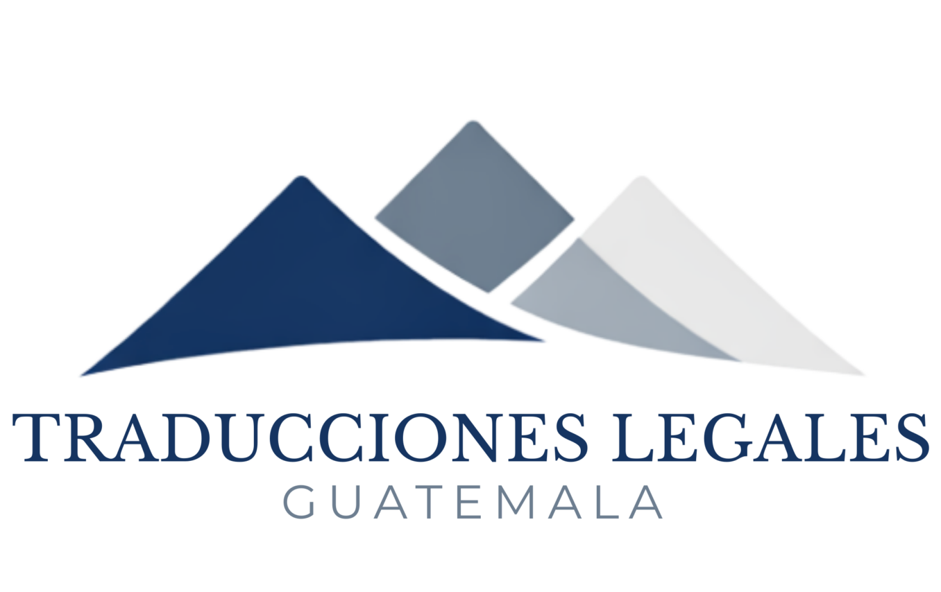 Logo de Traducciones Legales Guatemala, servicios de traducción jurídica y trámites legales